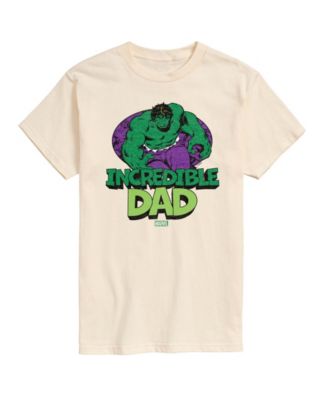 Men's Marvel The Hulk Incredible Dad Short-Sleeve Graphic T-Shirt