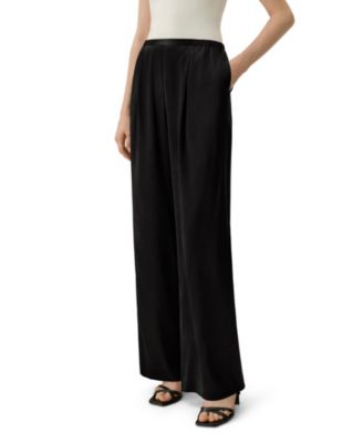 Women's Double-Faced Silk Charmeuse Pant