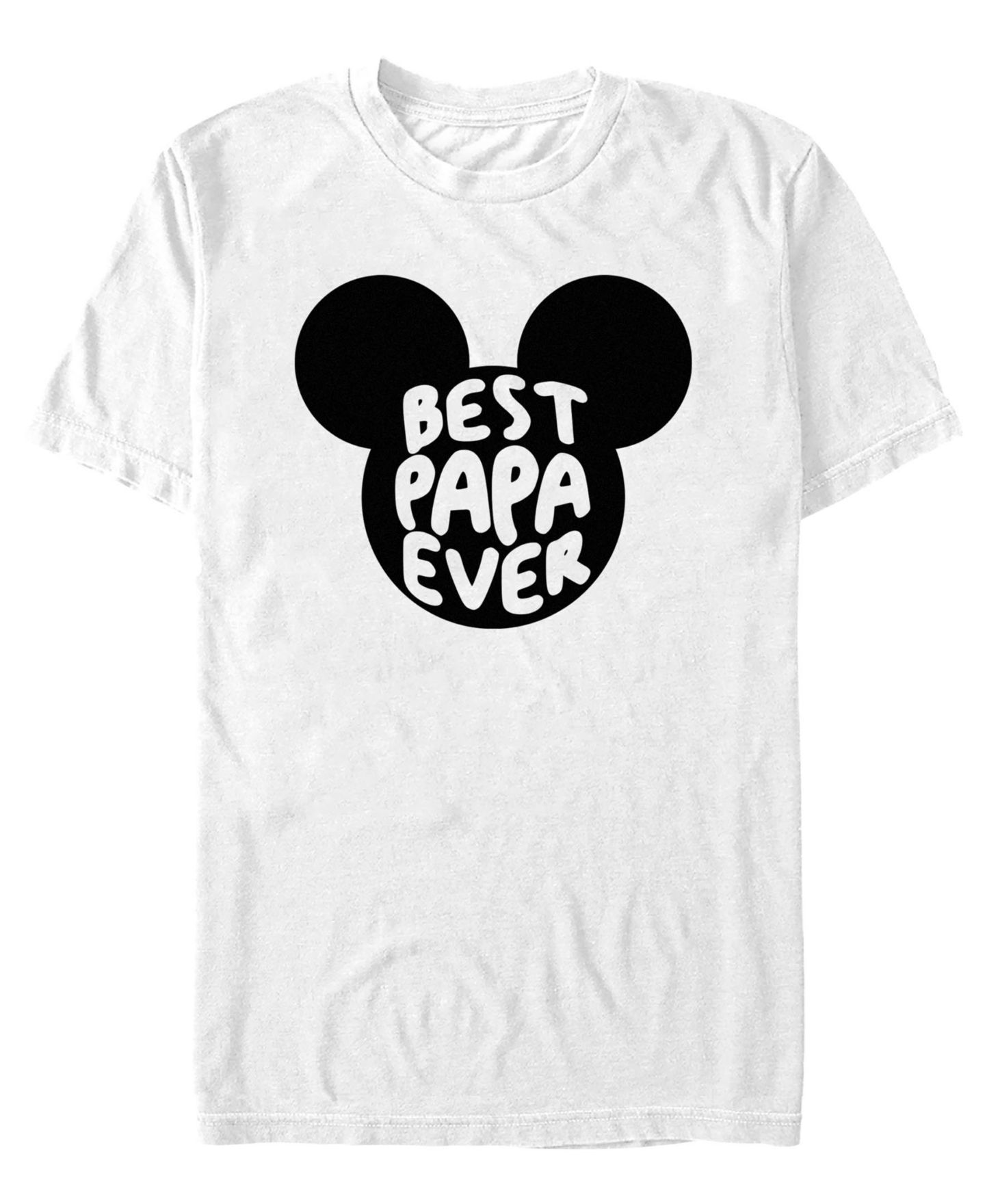 Мужская футболка Fifth Sun Best Papa Ever Mouse Short-Sleeve, цвет: Белый — фото 1