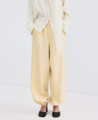 Women's Lyocell Baggy Pants
