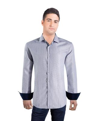 Men's Slim Fit Honeycomb Shirt