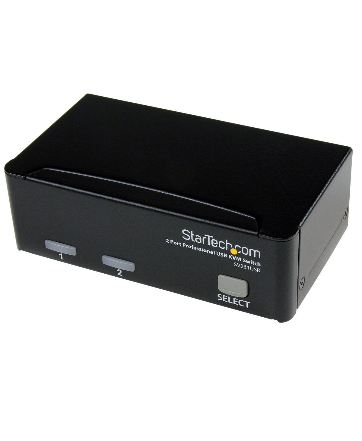 StarTechcom 2 Port Professional Usb Kvm Switch Kit with Cables