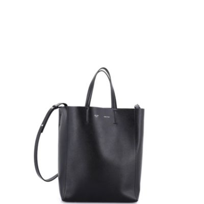 Small Vertical Cabas Tote Grained Calfskin