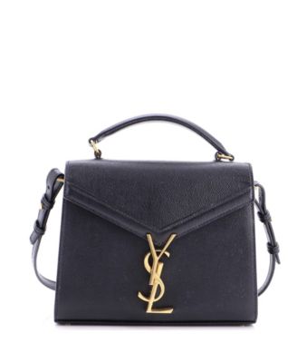 Mini Cassandra Top Handle Bag Leather