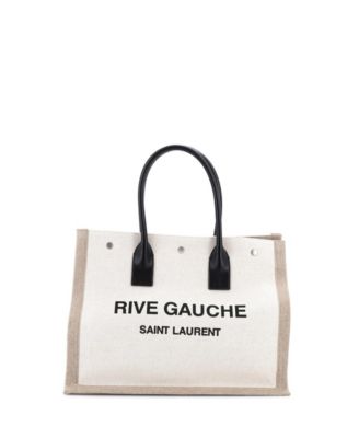 Small Rive Gauche Shopper Tote Canvas