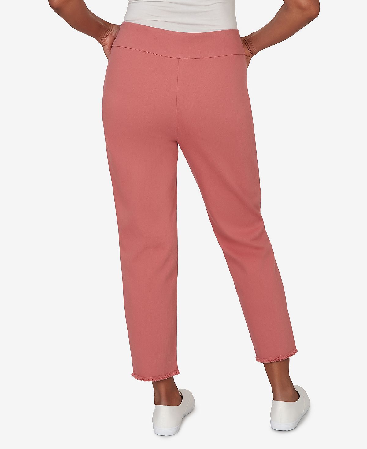 Alfred Dunner Women's Camden Market Rosewood Super Stretch Ankle Jeans view 2 — MAYCSS fashion products