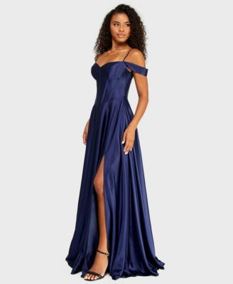 semi formal dresses royal blue Royal Blue Sequins A-line Graduation Dress,Semi Formal Dresses – jkprom