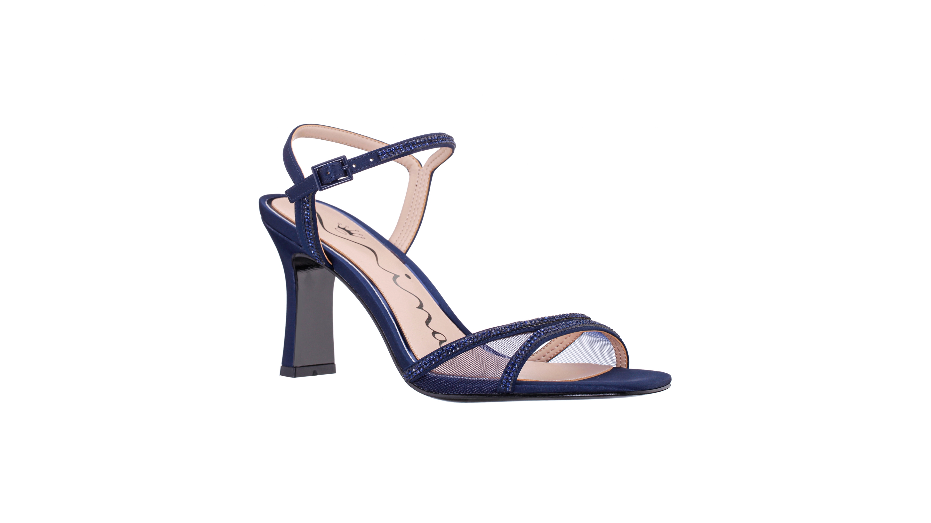 Nina Women's Adela Mid Heel Dress Evening Sandals