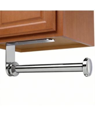 Stainless Steel One-Handed Paper Towel Holder with Damping Function for Kitchen