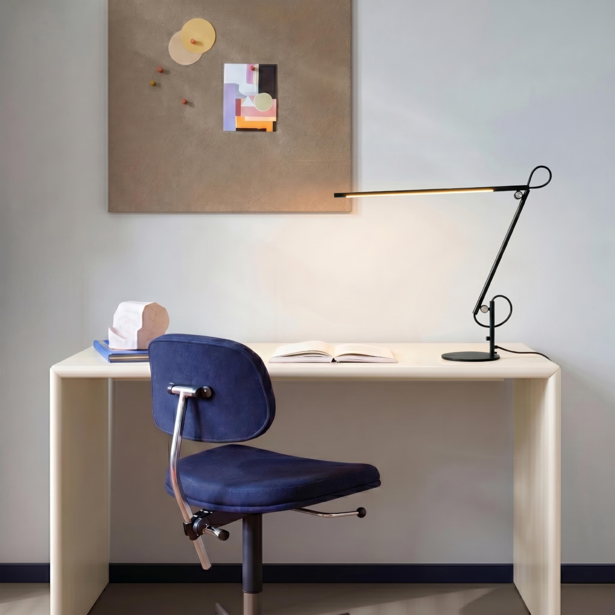 Brightech Axel 17" Modern Led Adjustable Table Lamp