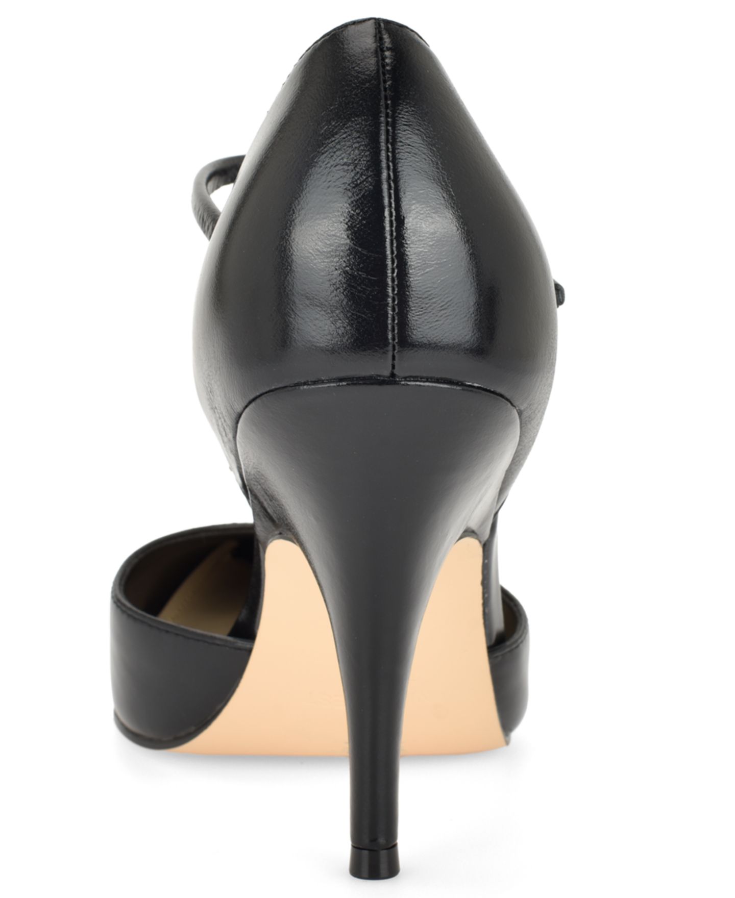 Женские туфли Nine West Pariss Mary Jane Stiletto Dress Pumps, цвет: Чёрный кожаный — фото 3