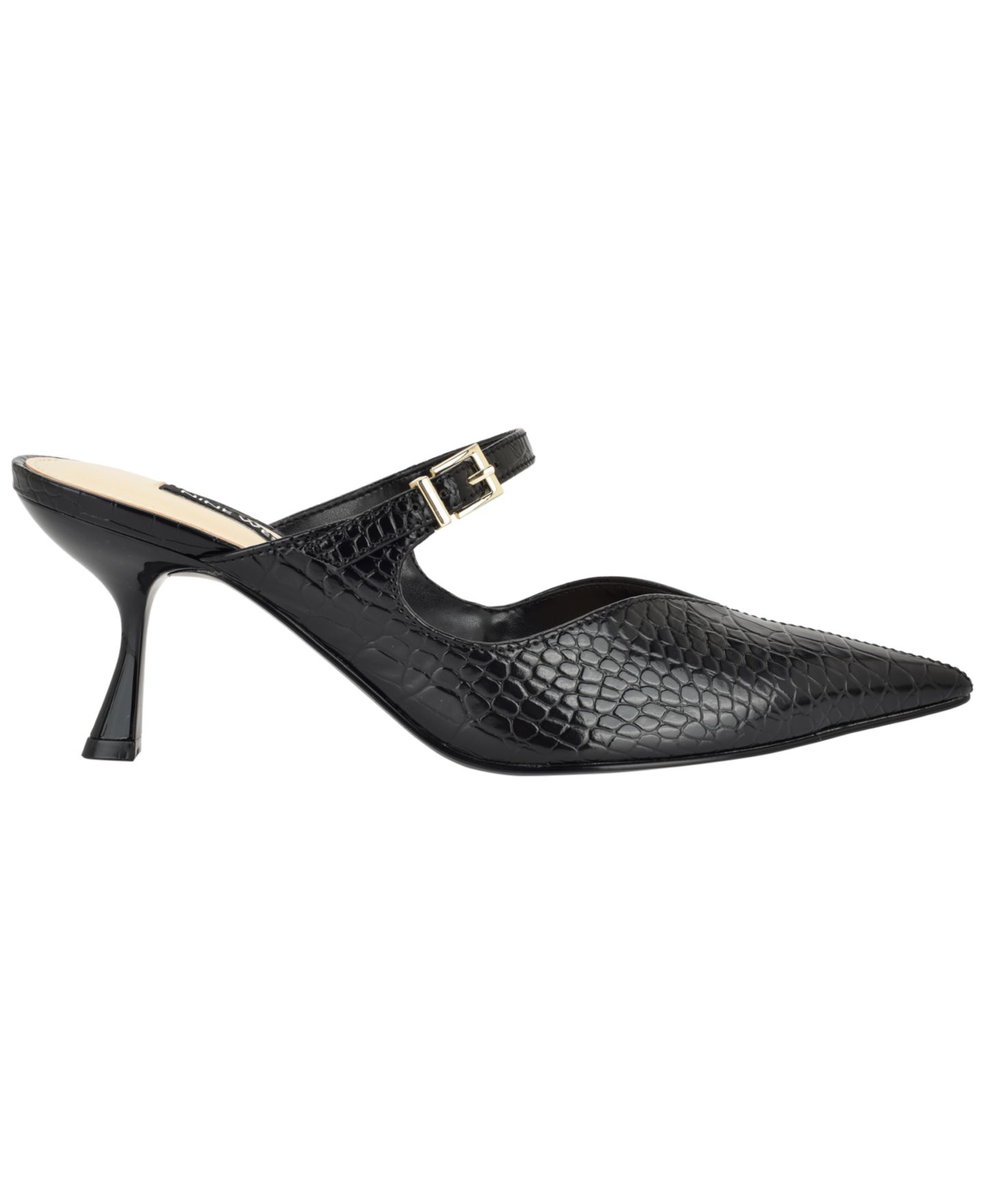 Женские туфли Nine West Paytonn Mary Jane Slip-On Stiletto, цвет: Чёрный — фото 2