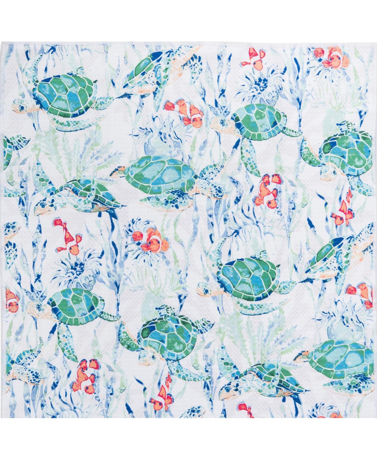 C&F Home Sea Turtle Cove Christmas Coastal 100% Cotton Dishtowel
