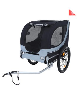 Large Folding Pet Bike Trailer Capacity All-Terrain Carrier