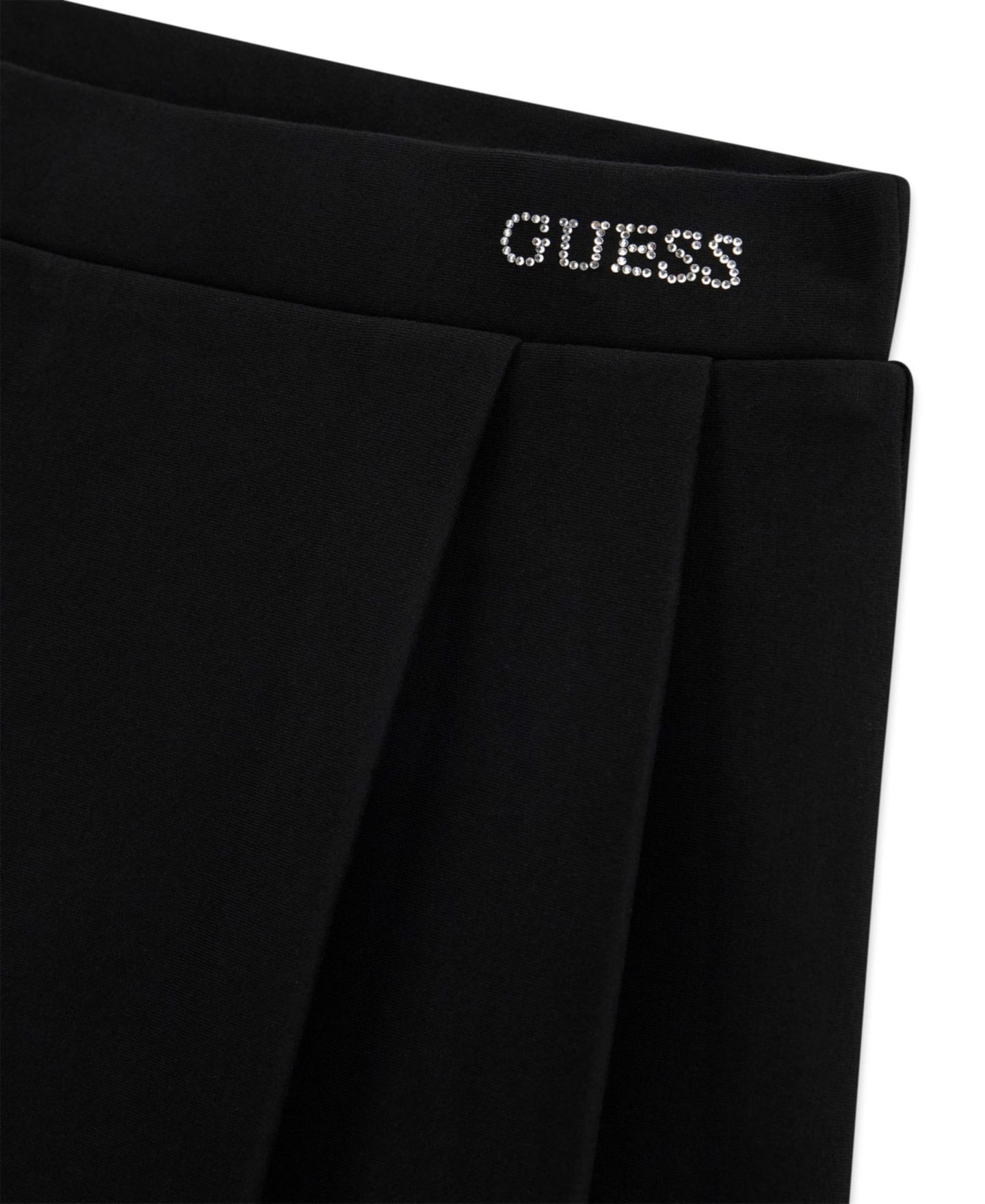 Детская юбка-шорты Guess плиссированная, 7-16, цвет: Чёрный — фото 3