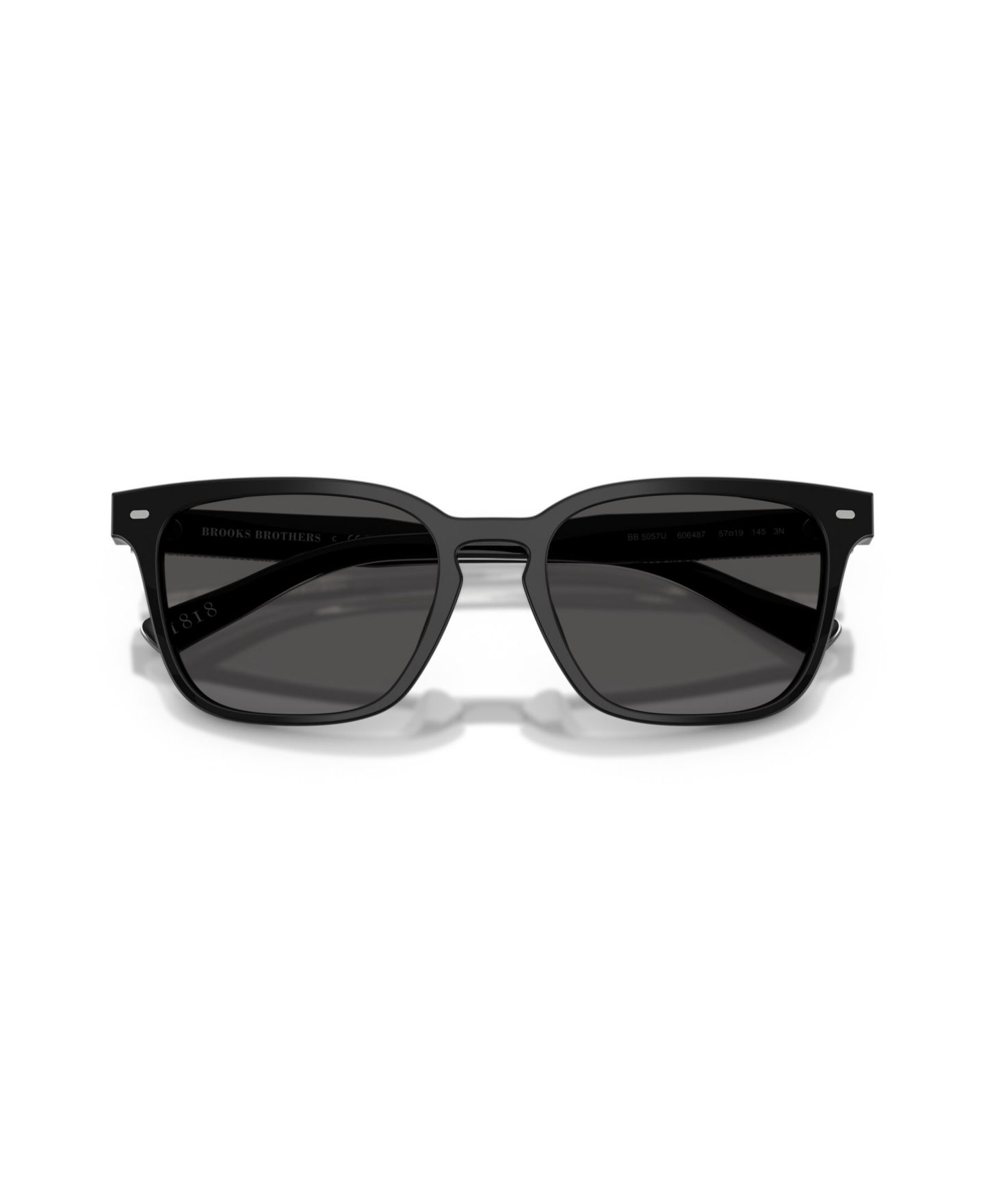 Мужские солнцезащитные очки Brooks Brothers Sunglasses, BB5057U, цвет: Чёрный — фото 5