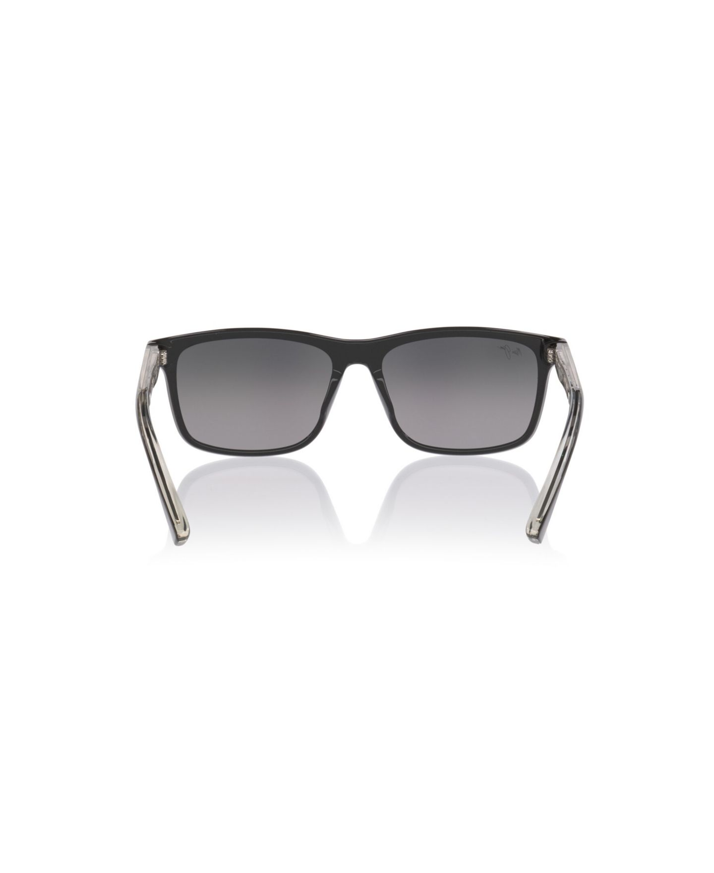 Мужские солнцезащитные очки Maui Jim Okina Polarized Sunglasses, MJ000850, цвет: Чёрный блестящий — фото 4