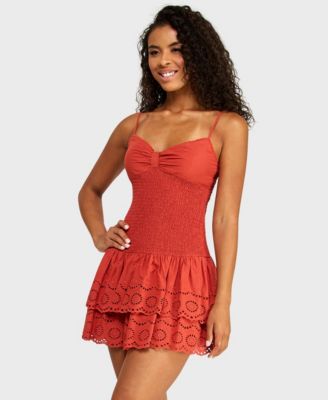 Juniors' & Teen Red Fit & Flare Dresses | Macy's