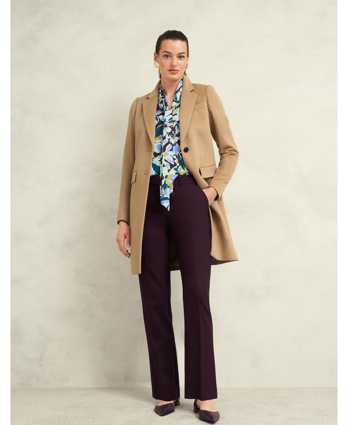 Hobbs London Womens Cavendish Coat  Hobbs camel
