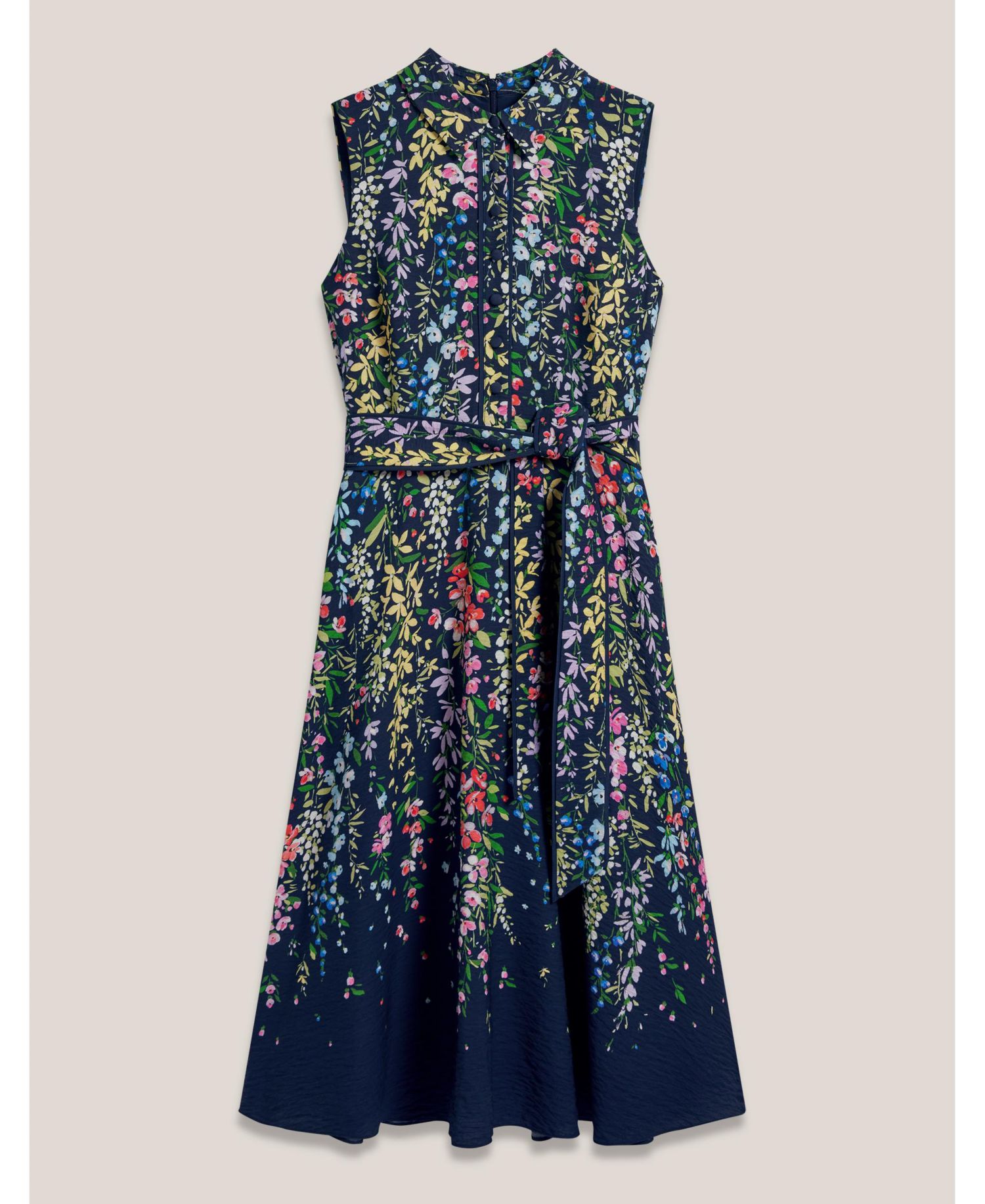 Women's Alberta Floral Midi Shirt Dress