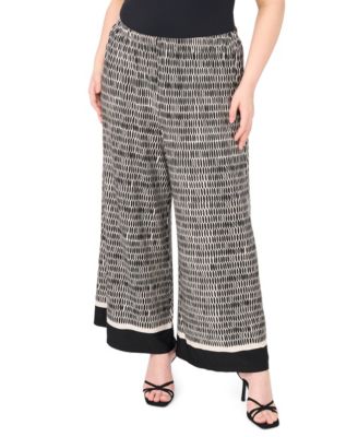 Plus Size Mid-Rise Pull-On Pants