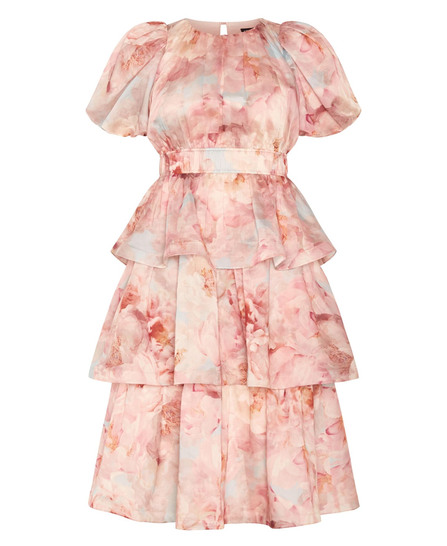 Женское платье CITY CHIC Heavenly Floral Print Maxi, цвет: С принтом — фото 4