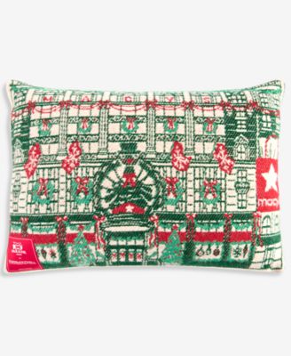 Macy's 100th Thanksgiving Day Parade Herald Square Building Motif Decorative Throw Pillow Cover, 15" x 20"