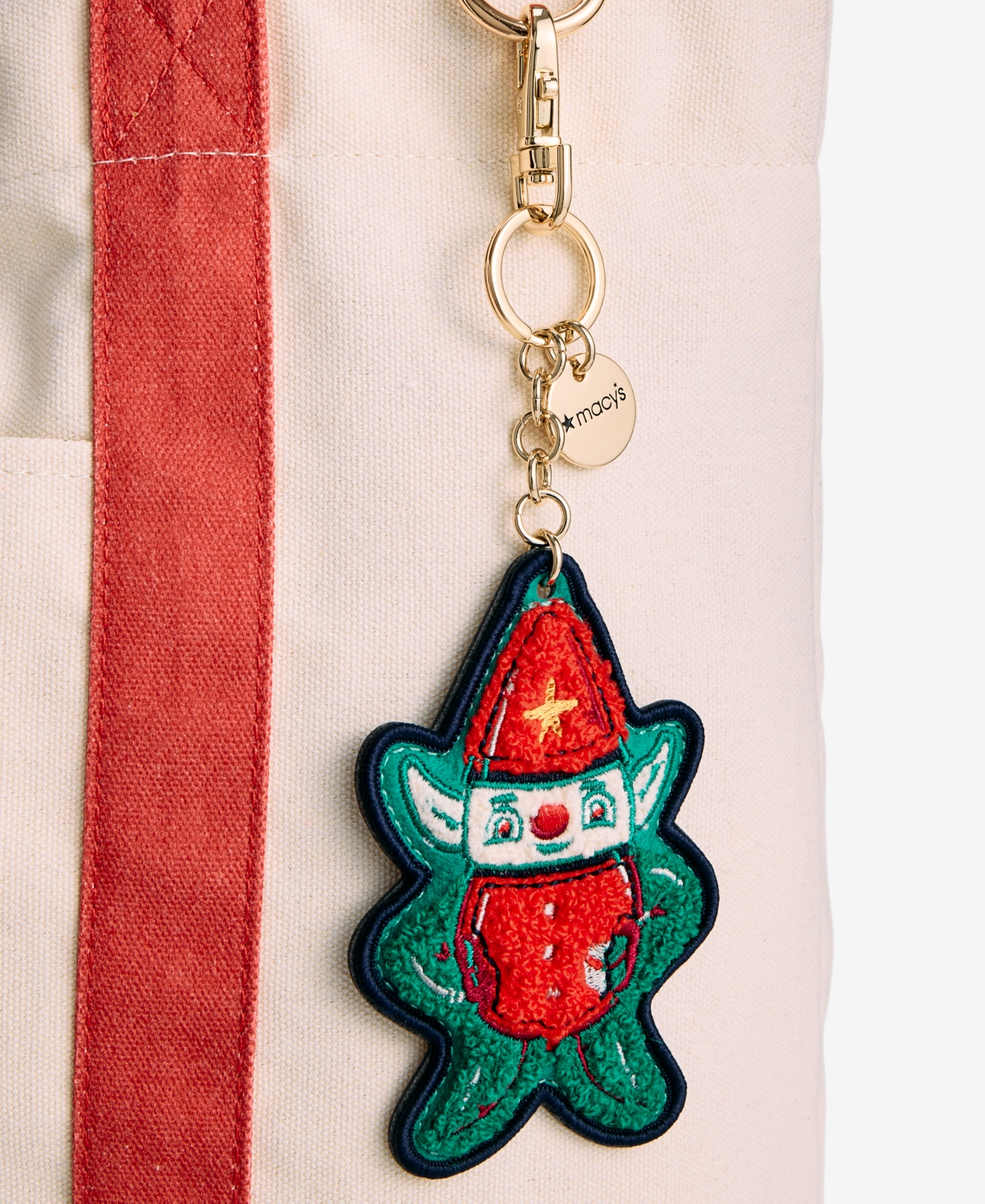 Macy's 100th Thanksgiving Day Parade 2026 Elf Bag Charm, Macy's Exclusive