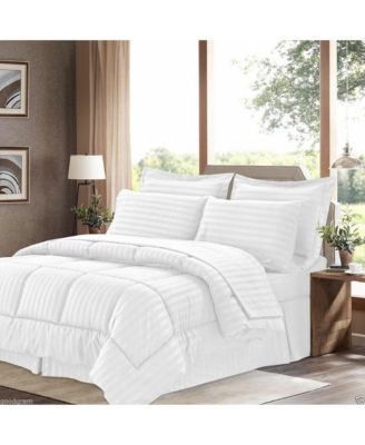 8 piece Hotel Down Alternative Bed in a Bag Comforter Set