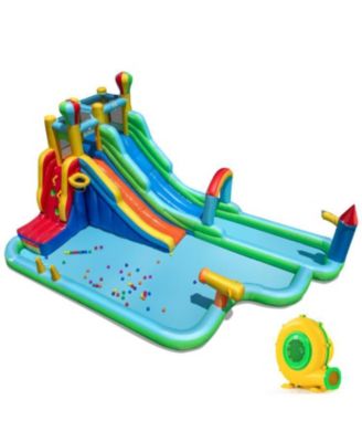 Kids Giant Bounce House Water Slide Park with 950W Blower