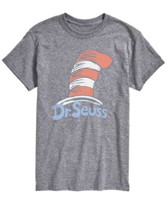 Men's Dr. Seuss Logo Vintage Faded Short-Sleeve Graphic T-Shirt