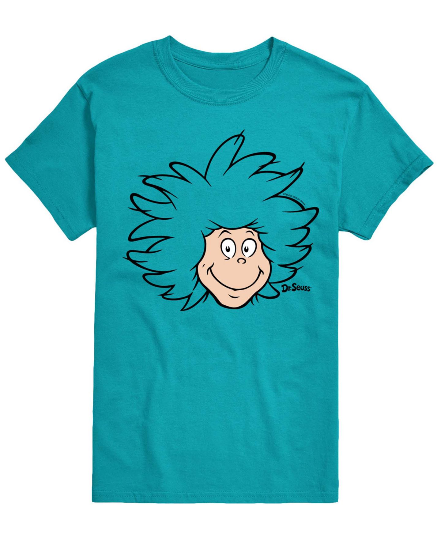 Мужская футболка AIRWAVES Dr. Seuss Thing Face Short-Sleeve Graphic, цвет: Синий — фото 1