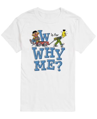 Men's Sesame Street Is For Why Me Short-Sleeve Graphic T-Shirt