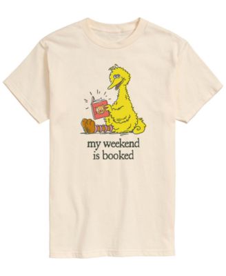 Men's Sesame Street Weekend Is Booked&nbsp;Short-Sleeve Graphic T-Shirt