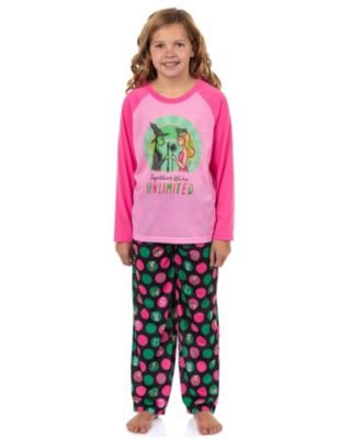 Big Girls Pajamas Elphaba And Glinda Together We're Unlimited Long Sleeve Pajama Set