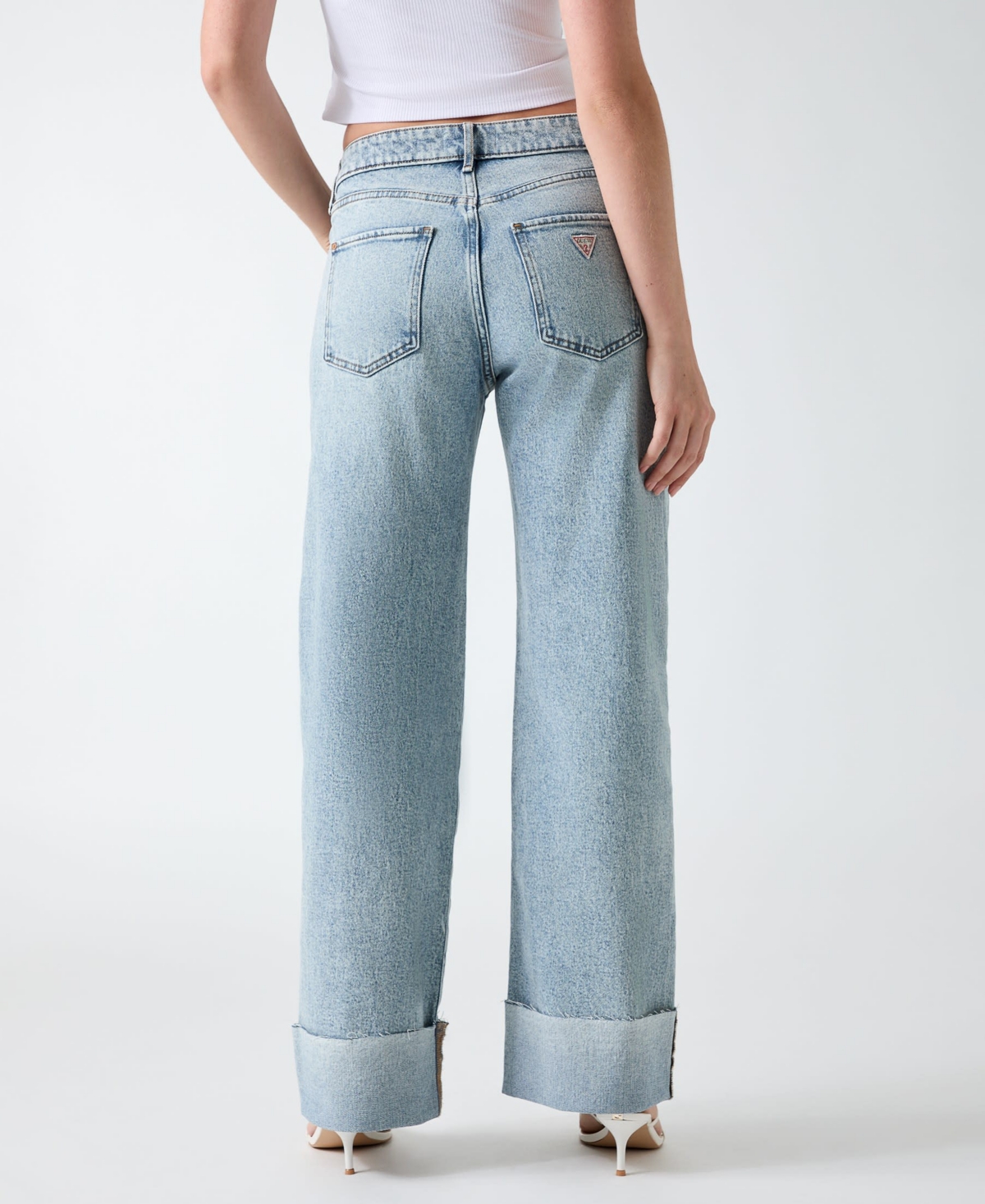 Guess Women's Rey Wide-Leg Jeans