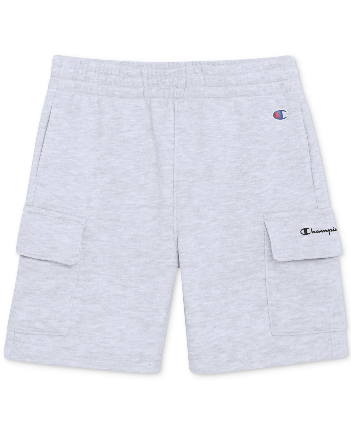 Champion Boys' 4-7 Crewneck T-Shirt and Cargo Shorts, 2-Piece Set, цвет: Чёрный железный / Серый — фото 5