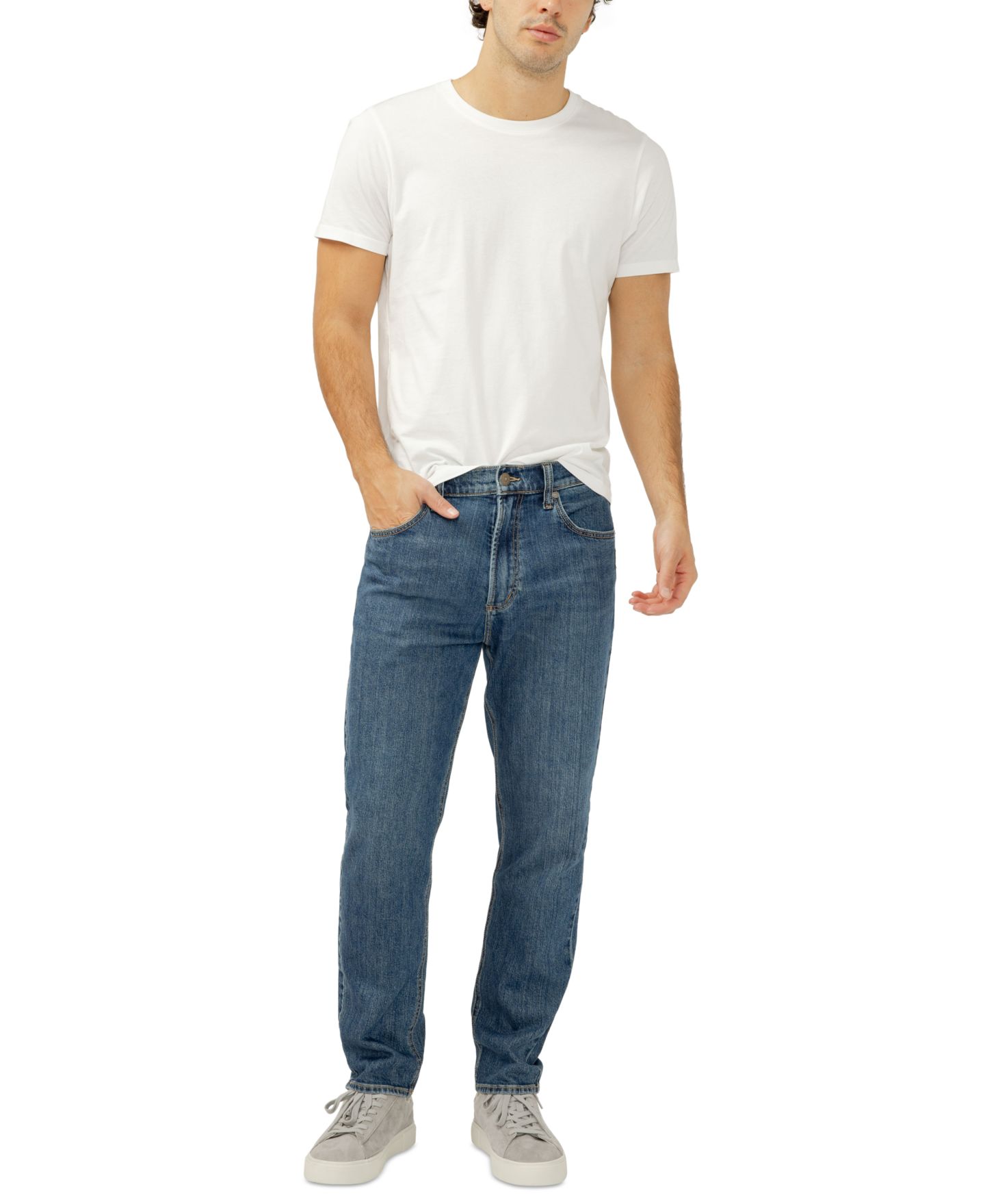 Мужские джинсы Silver Jeans Co. Modern Regular-Fit, цвет: Ember — фото 2