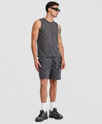 Men's Grid Mesh Shorts, Macy's Exclusive