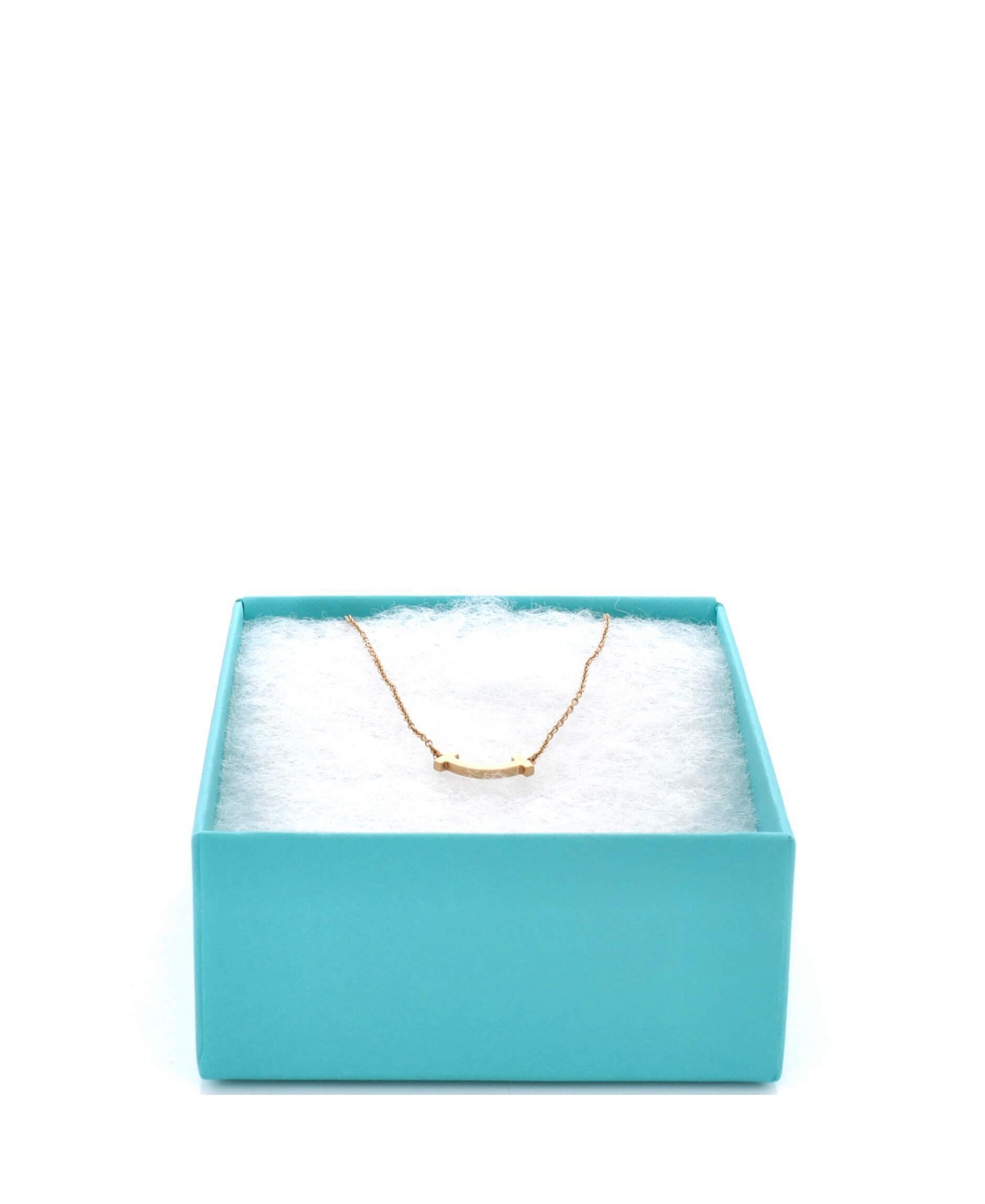 Pre-Owned Tiffany & Co T Smile Pendant Necklace
