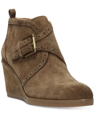 Franco Sarto Arielle Wedge Booties Macy s