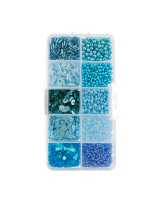 10 Types Mix Sequins and Beads Kit for Jewelry Making