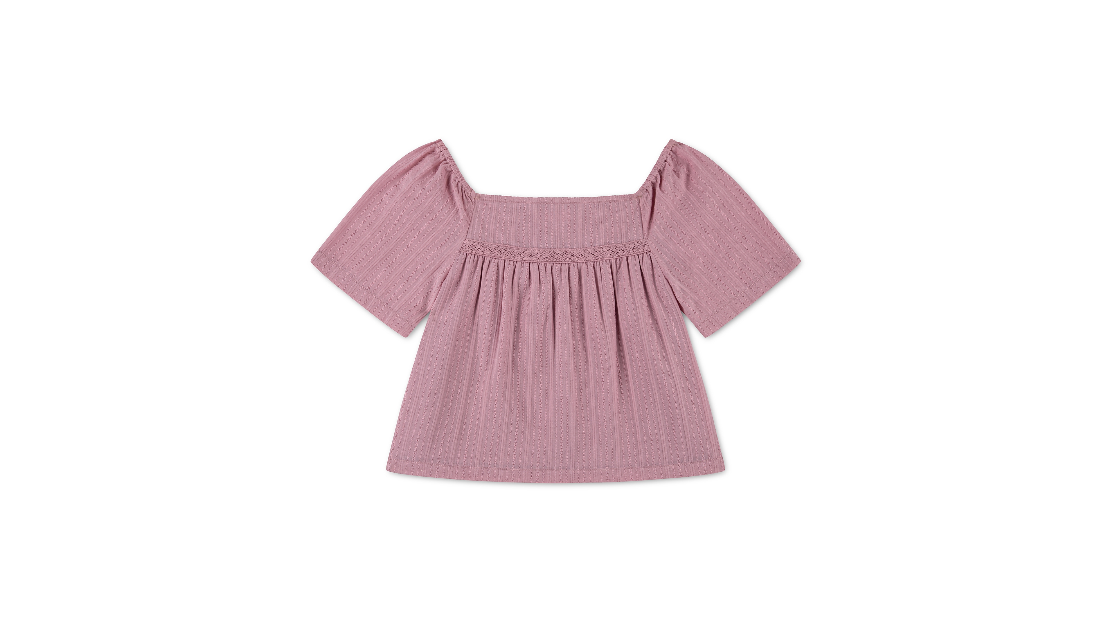 abercrombie kids Girls' 7-16 Short-Sleeve Boho Swing Top
