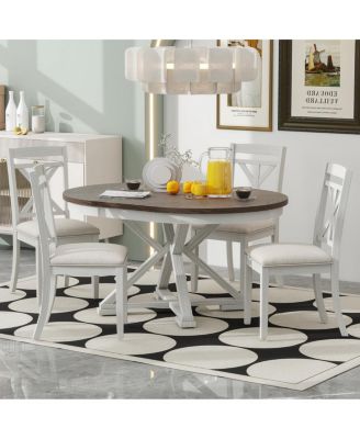 Retro 5-Piece Extendable Dining Set