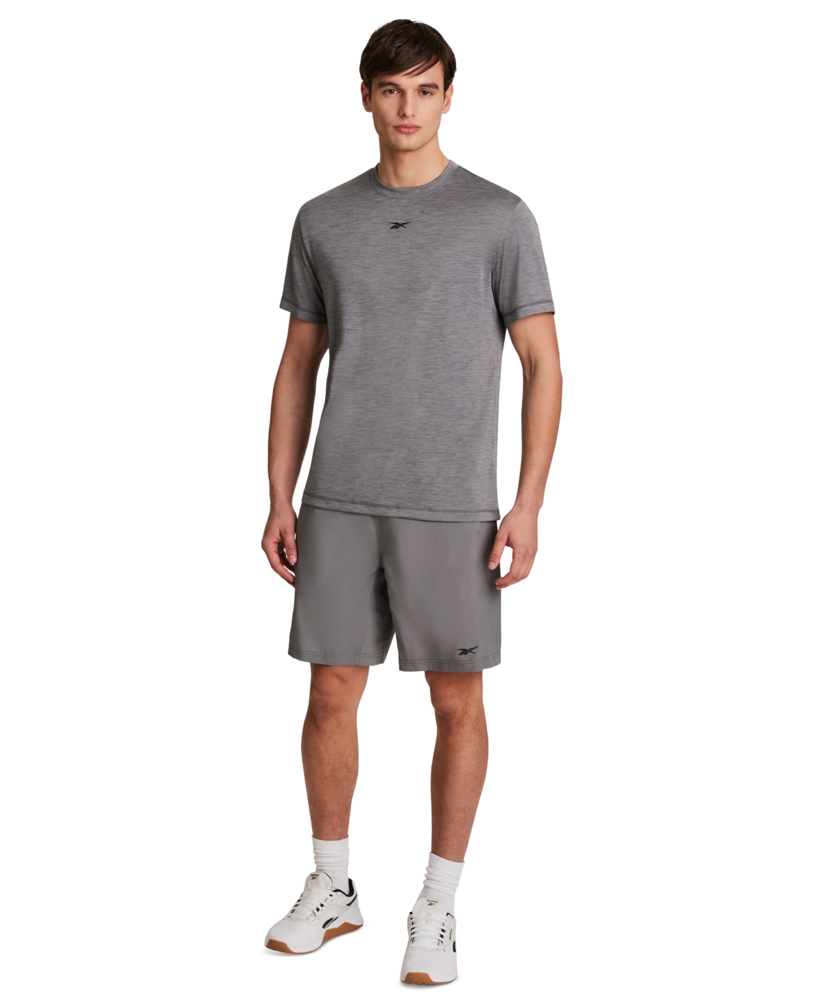 Reebok Men's Tech Regular-Fit Logo T-Shirt