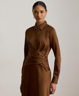 Lauren Ralph Women's Brown Dresses | Macy's