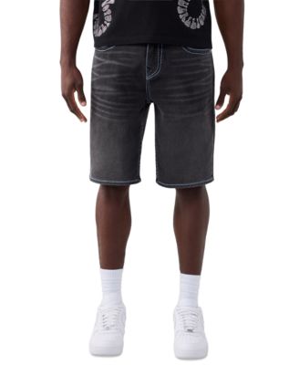True Religion Men's Baggy Big T Flap Denim Shorts - Macy's