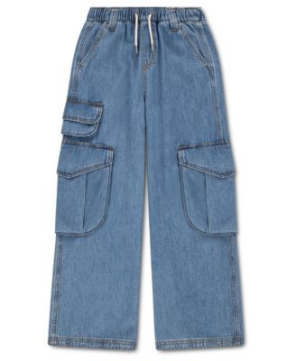 Girls' 7-16 Cargo Jeans