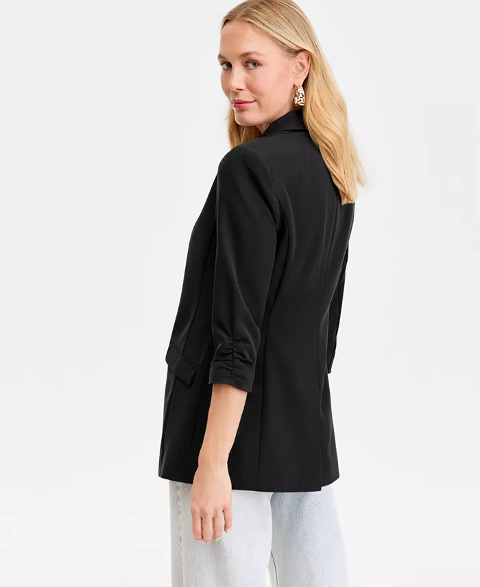 Women's 3/4-Sleeve Blazer - thumbnail 2