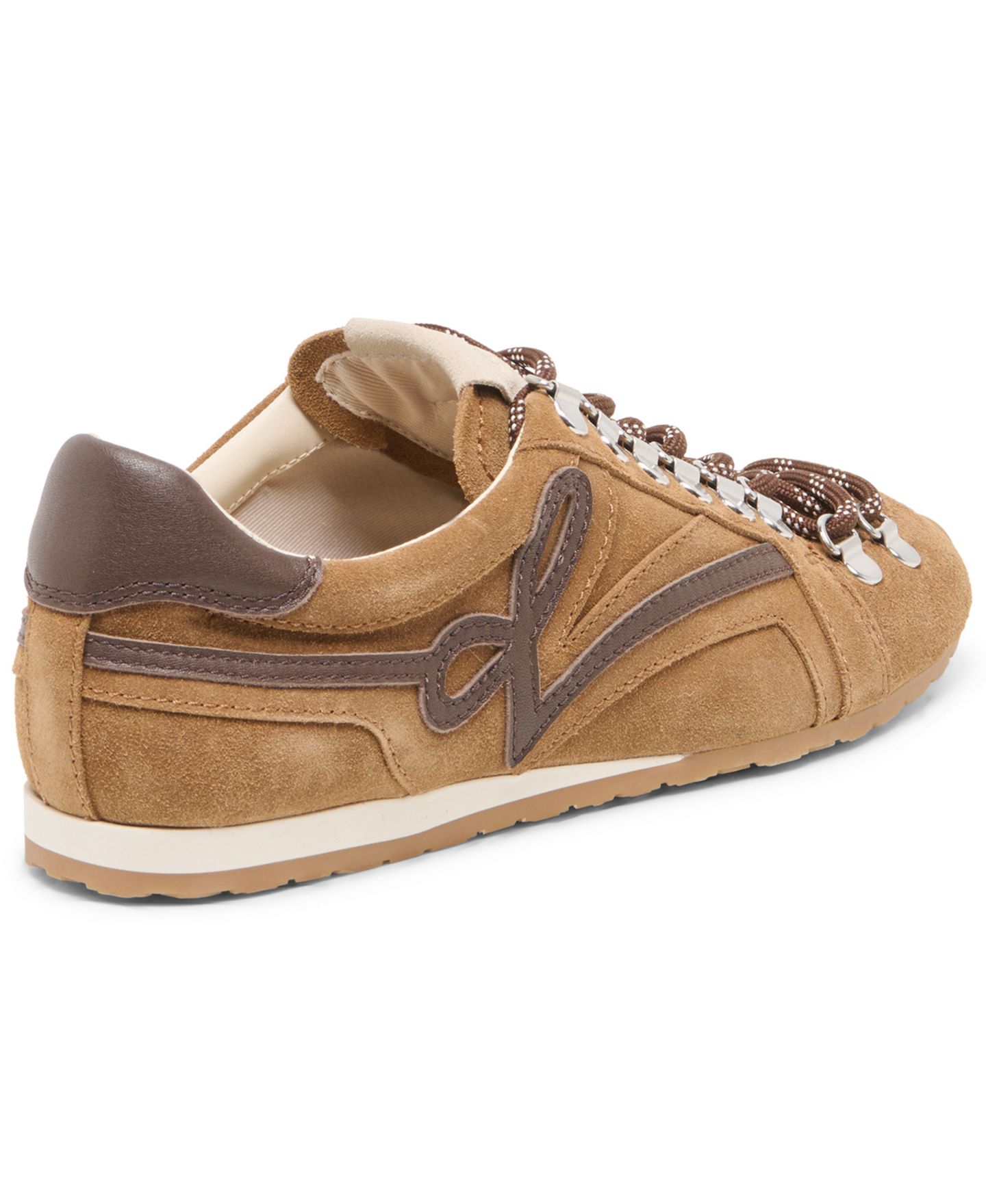 Женские кроссовки Dolce Vita Deacon Hiker Lace-Up, цвет: Коричневый замшевый — фото 6